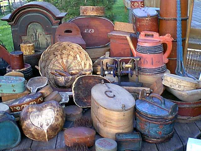 Norwegian, Swedish, folk art  & Primitives