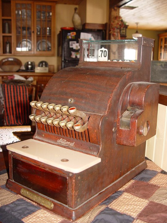National Cash Register Model 717 for sale Back N Time Antiques Bemidji MN