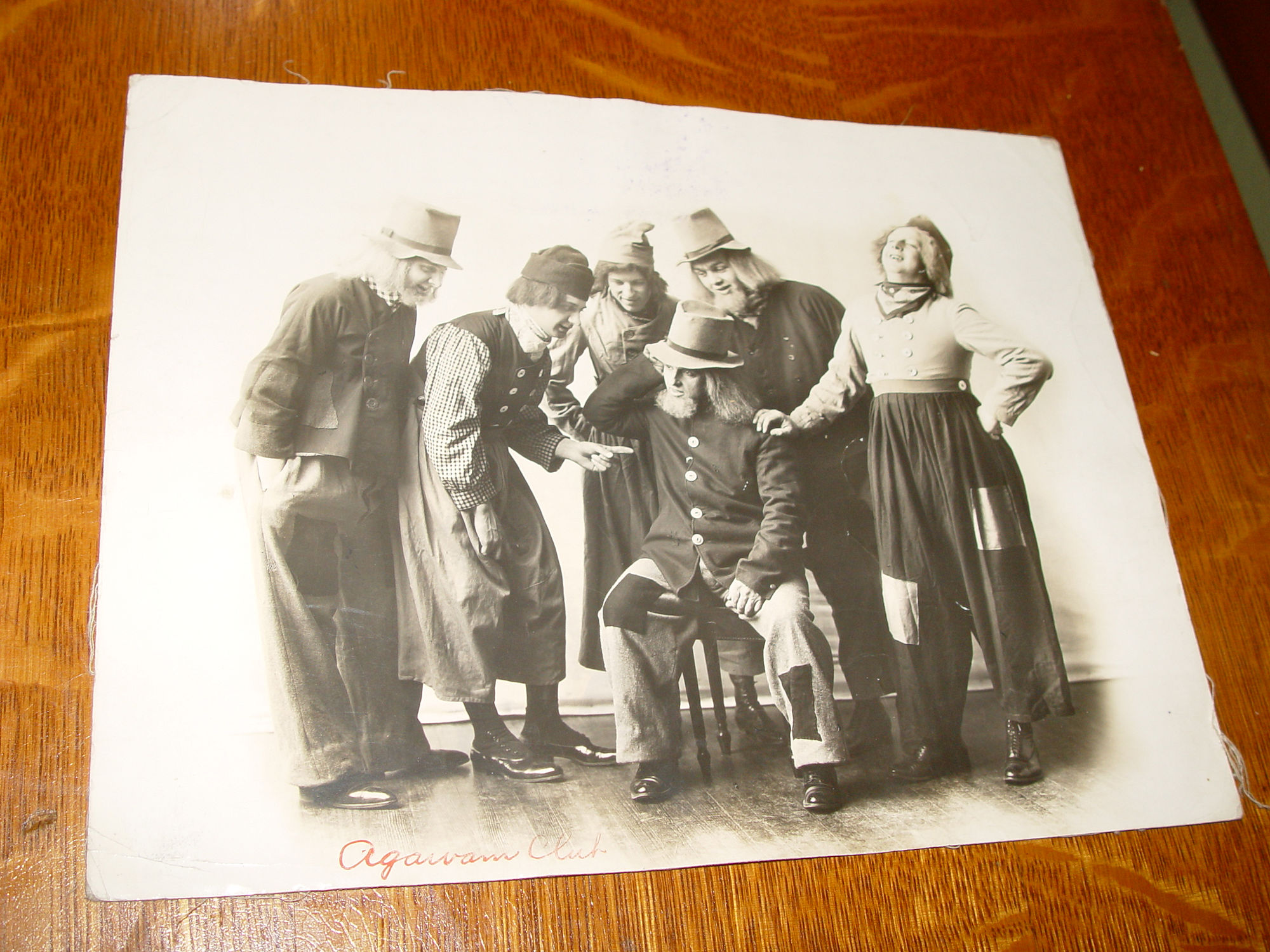 early large photo 1900s dutch villages red mill hooker howe haverhill massachusettes play actors entertainment theater costume