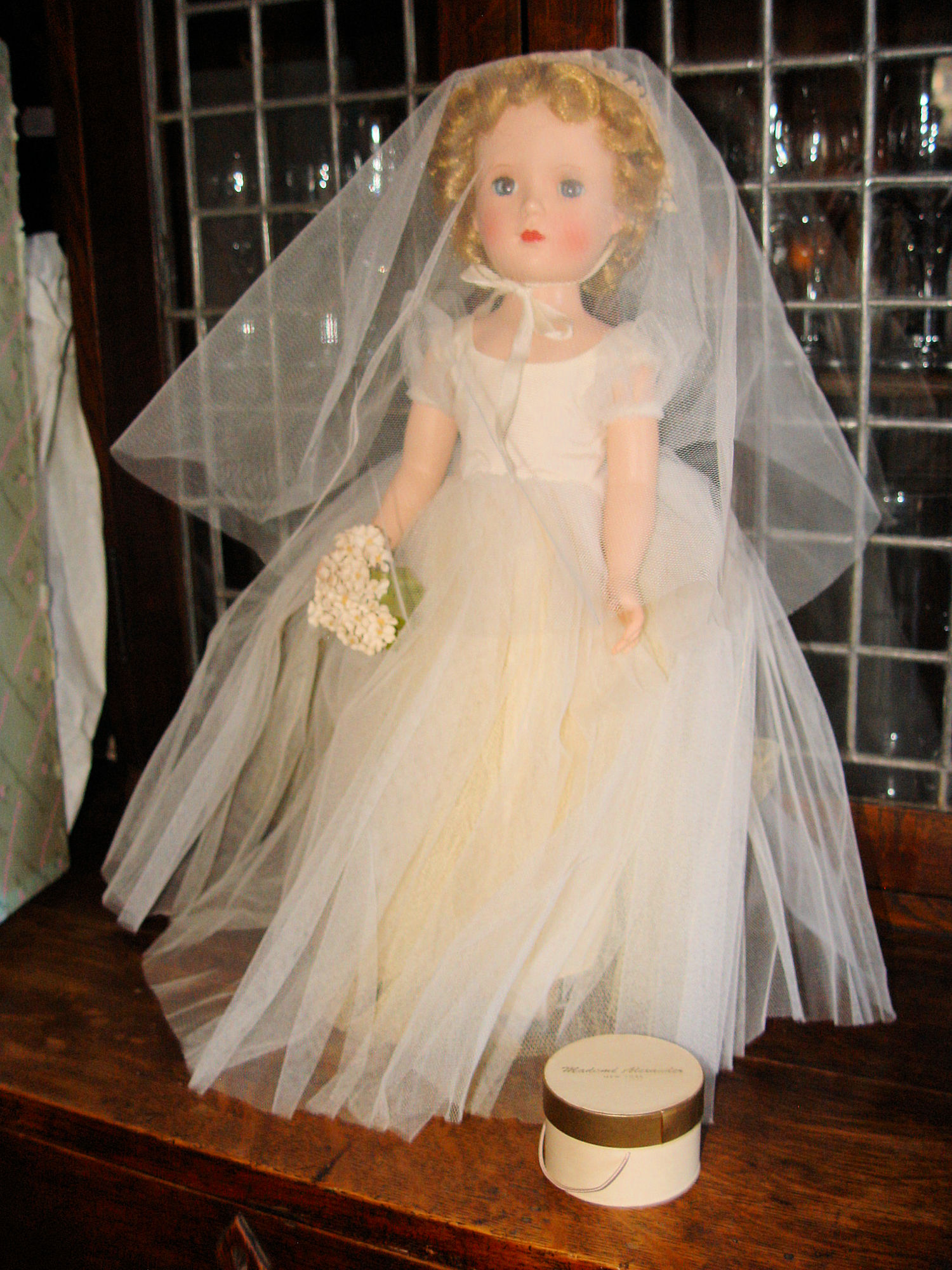 Antique 15" Baby Doll
1920's Louis Amberg Composition
Head w/ Cloth Body