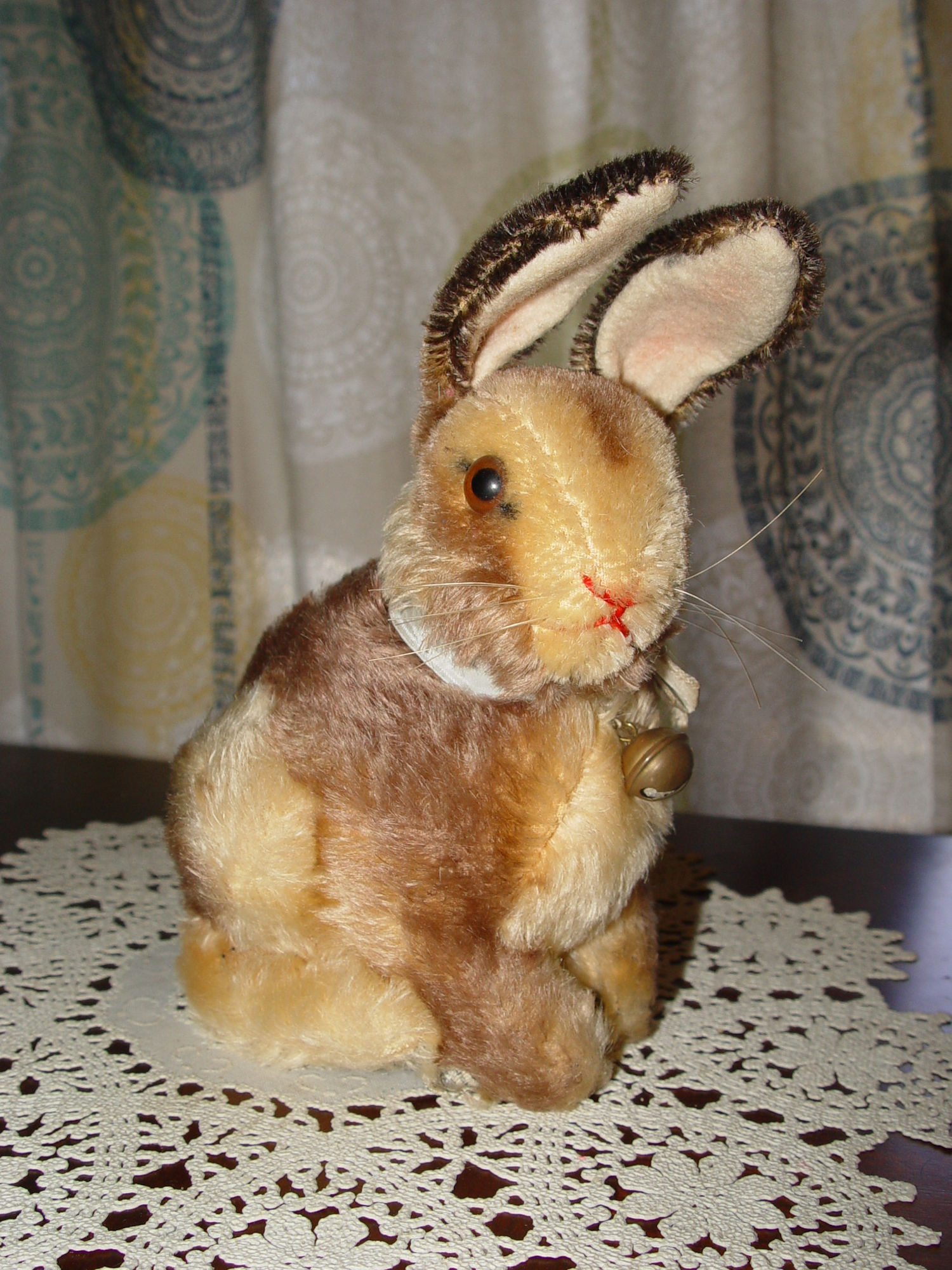 Steiff Mohair Bunny Rabbit
w/ Swivel Head "Made in US
Zone Germany"