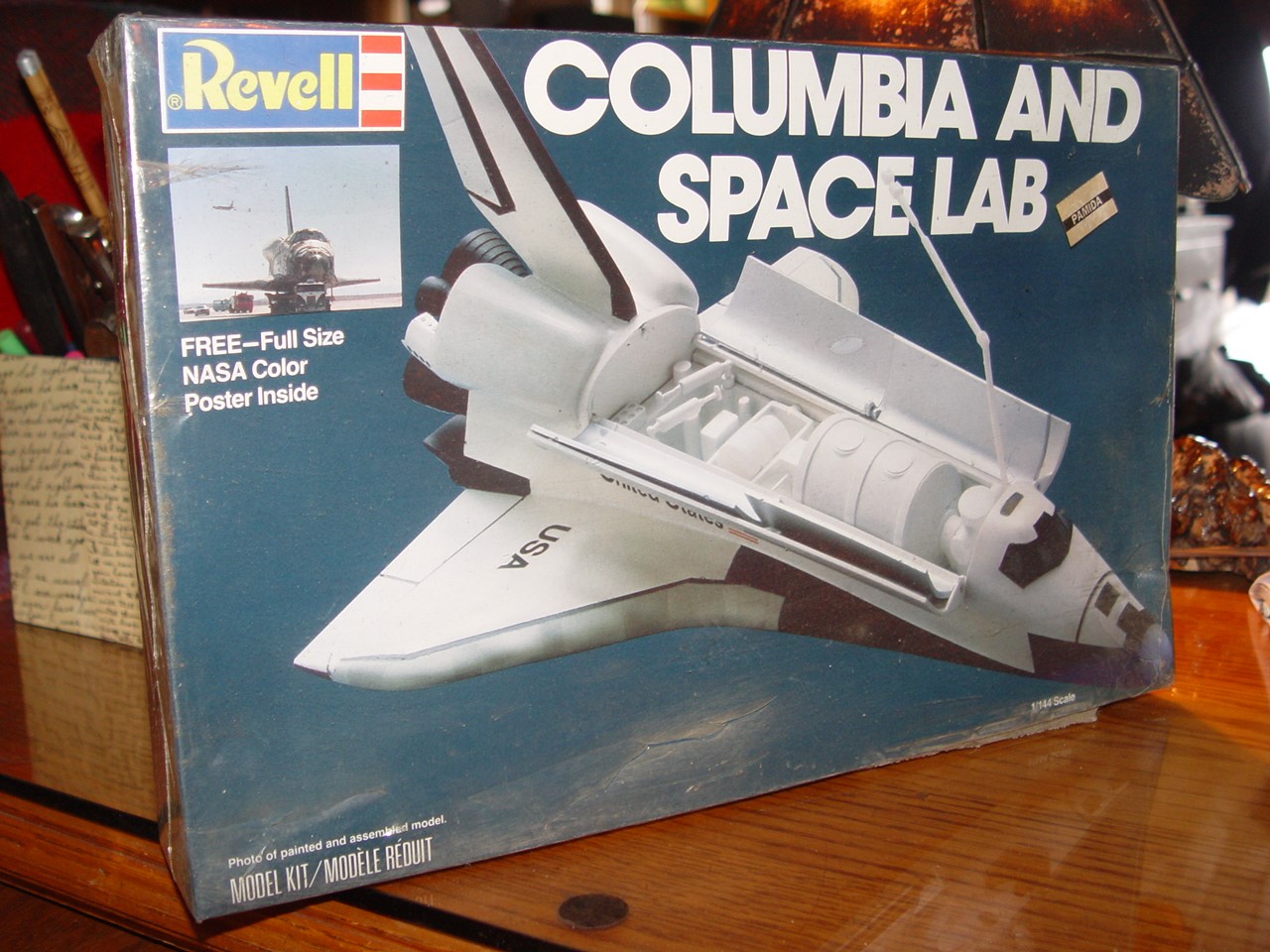 Columbia and Space Lab
                                        Revell No. 4717 1/144 Scale
