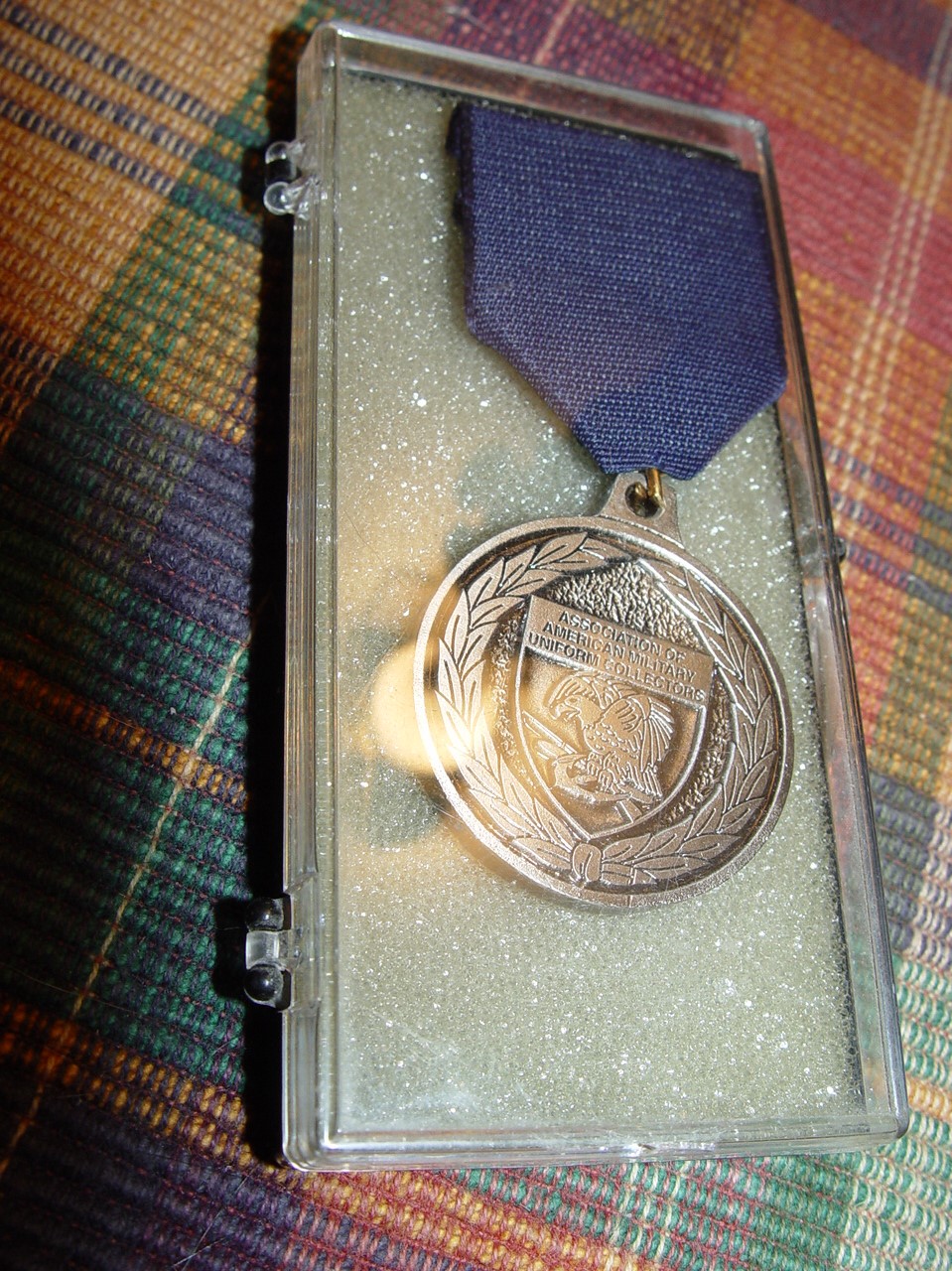 The
                                        Association of American Military
                                        Uniform Collectors (A.A.M.U.C.)
                                        Ribbon Medal