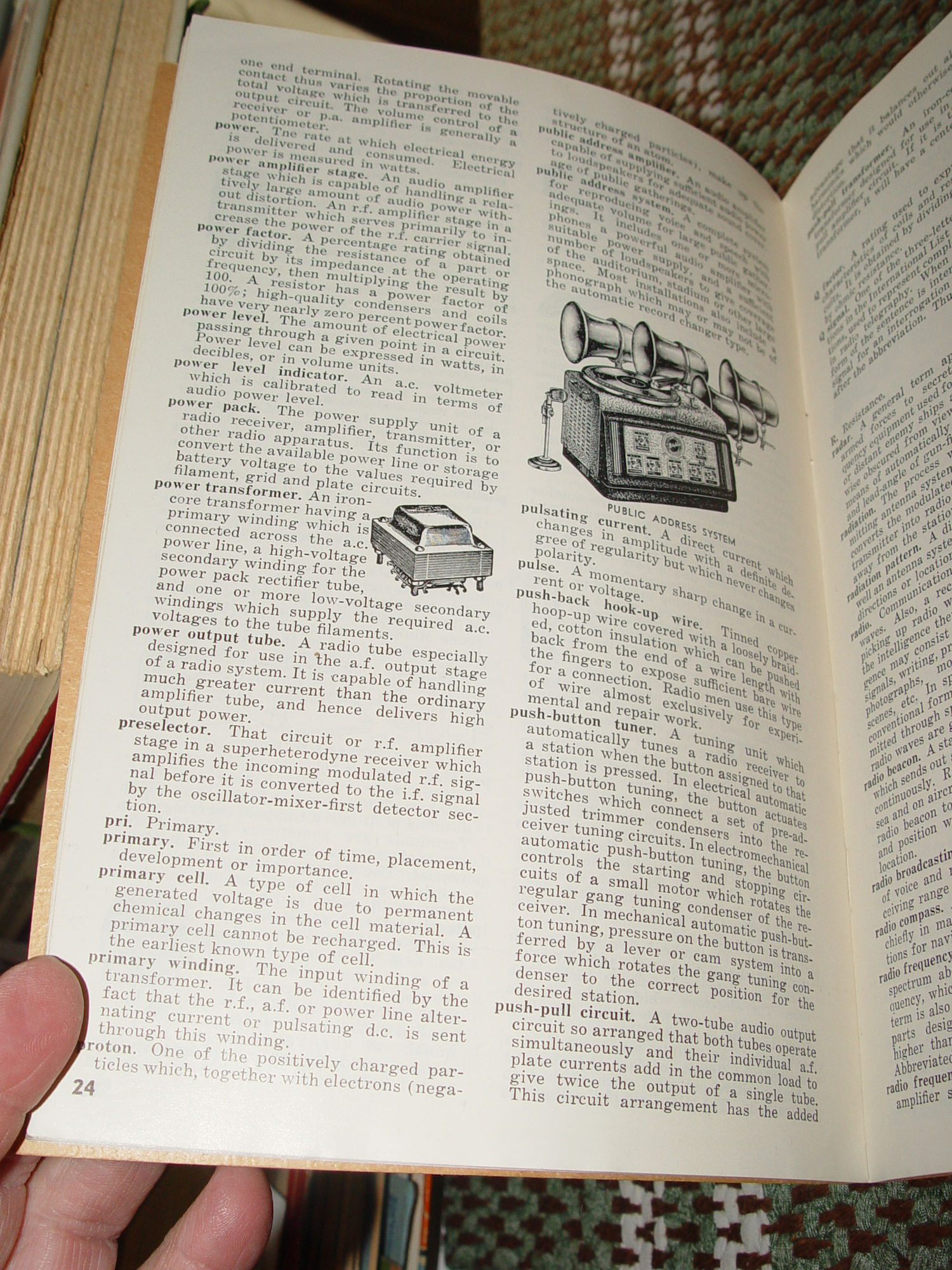 A Dictionary of Radio Terms 1943 - Graphic
                Electronics and Television Booklet