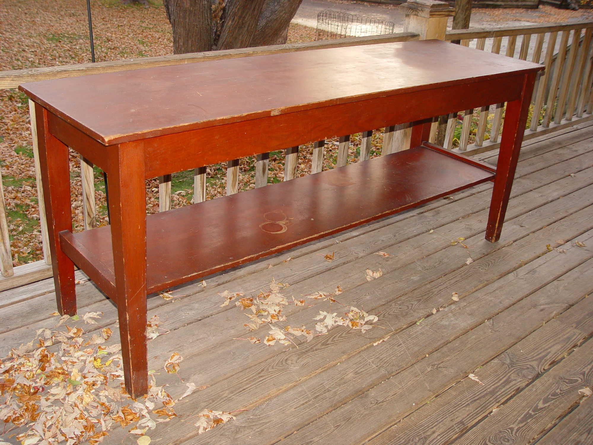 Early Fir
                        Table, Center Island, Sofa Table - One Board
                        Construction