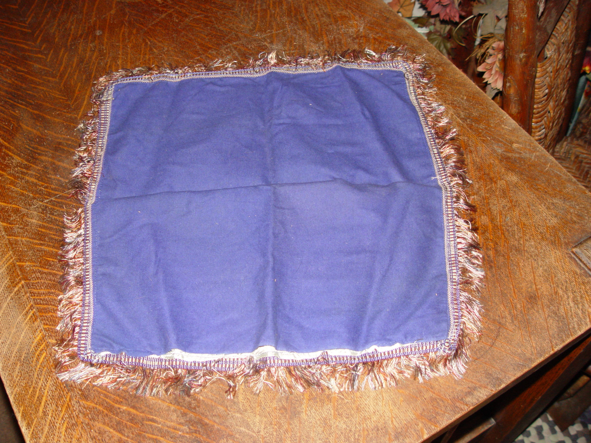 1940s Souvenir Silk Pillow Washington DC Nations
Capital