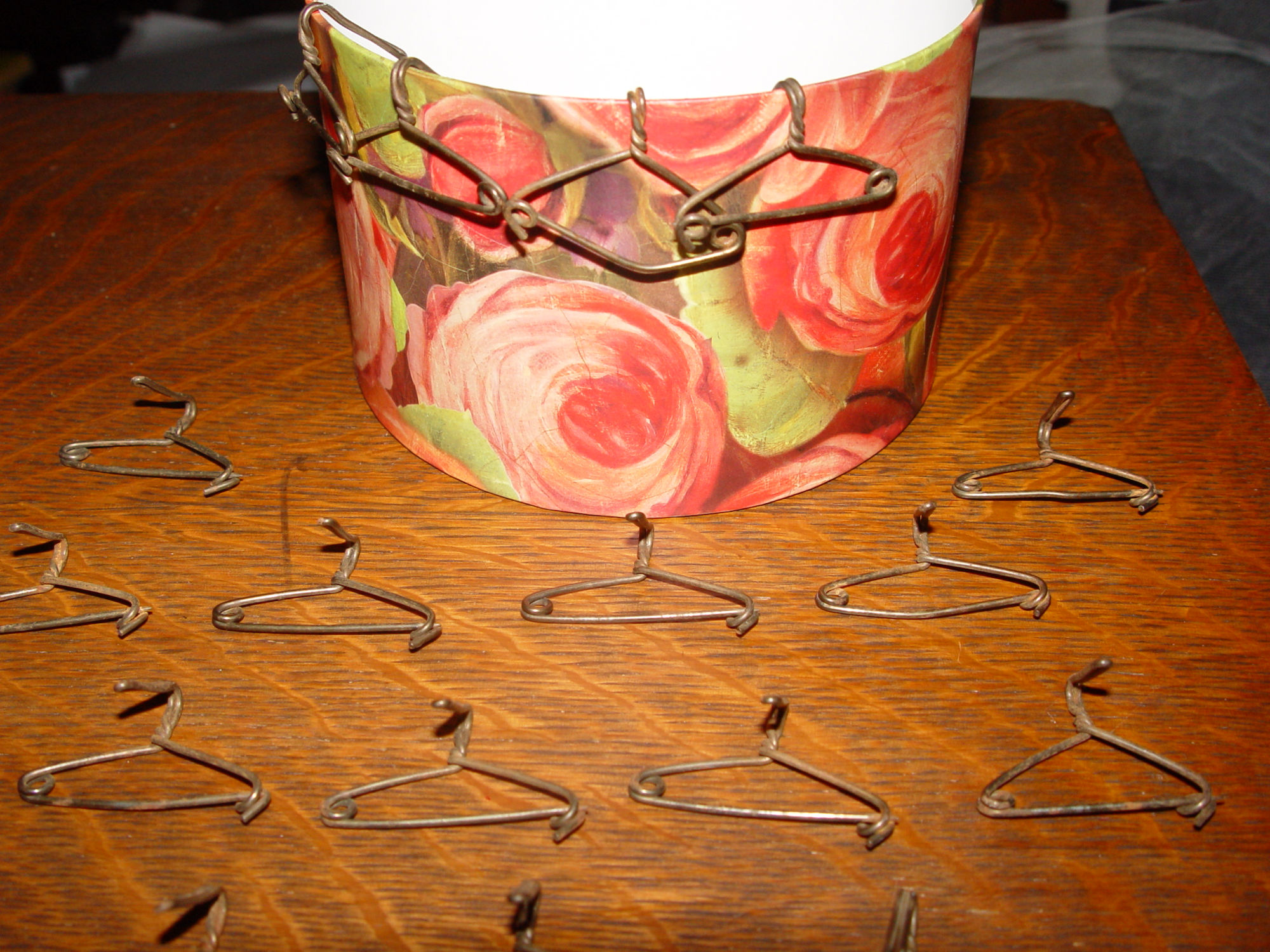 53 Early Curtain Drapery Heart and Hanger Hooks