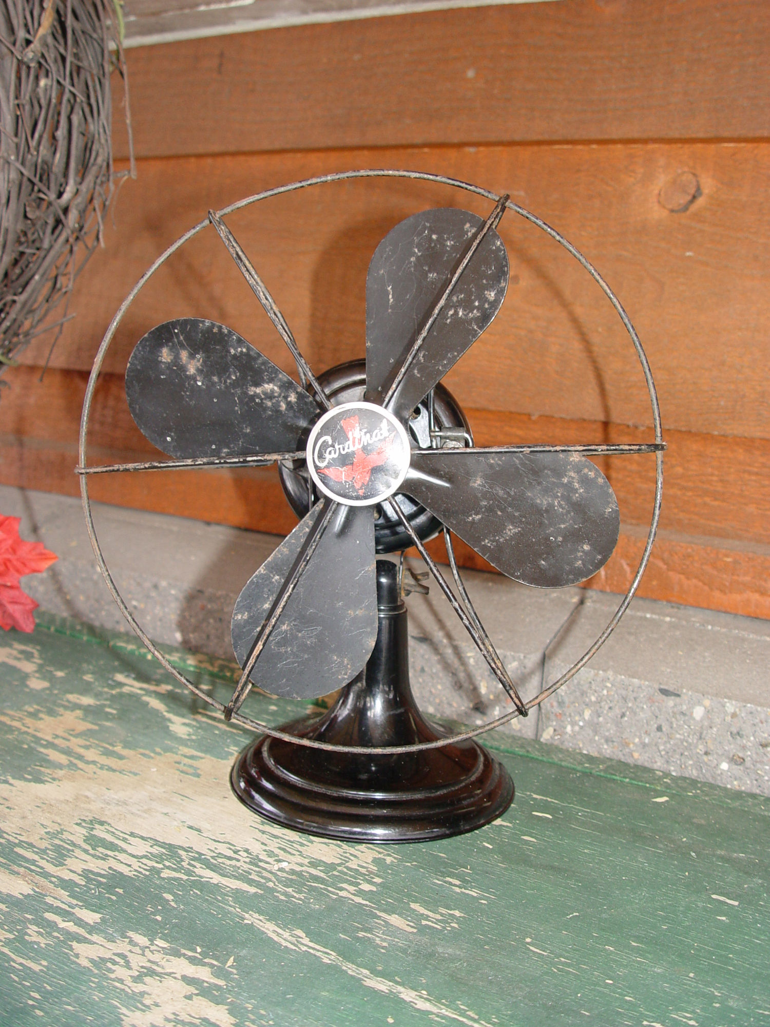 Small Early
                        Westinghouse Cardinal Oscillator Cage Fan