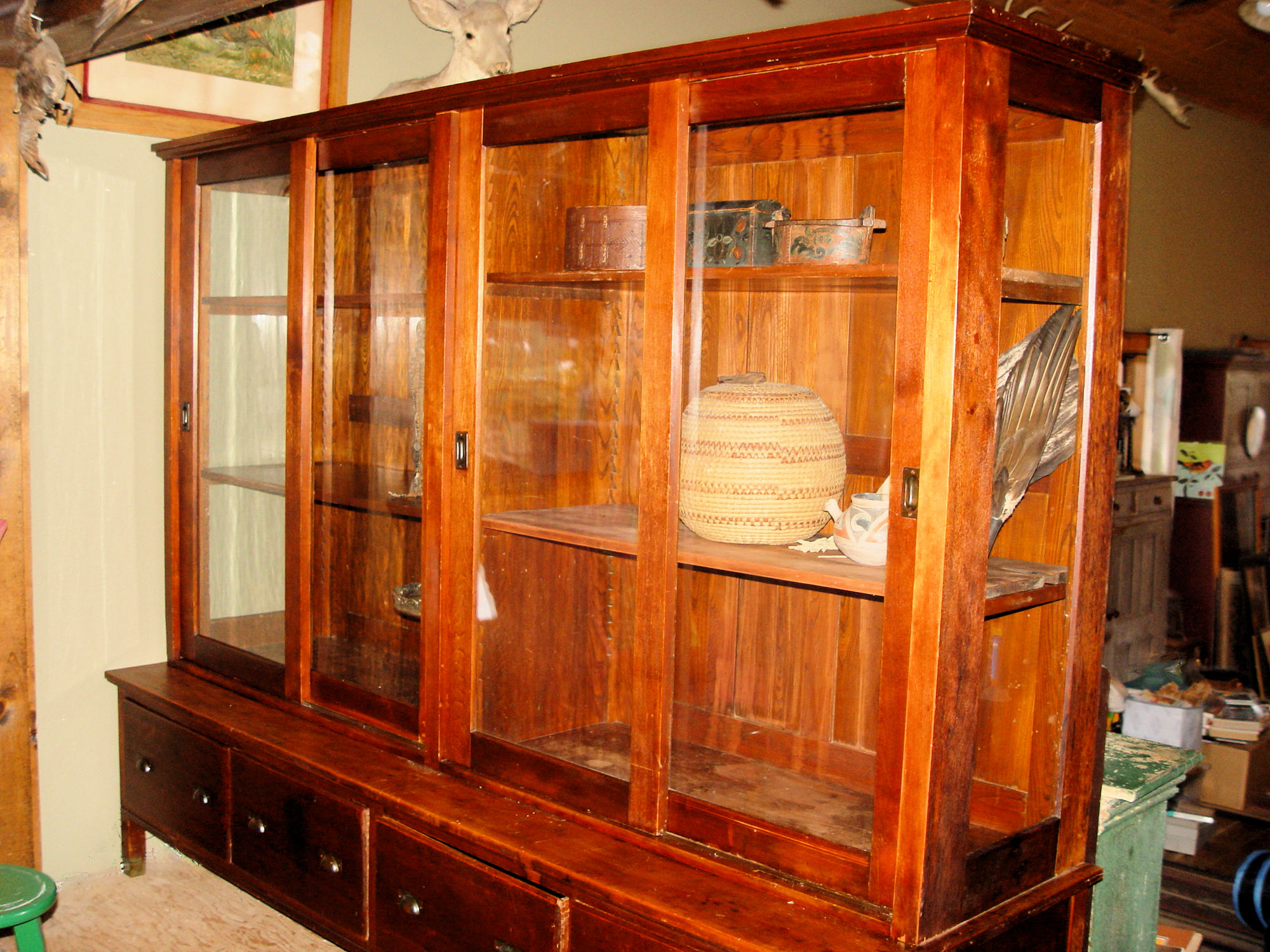 Large 19th
                        c. Science Laboratory Storage, Display Cabinet