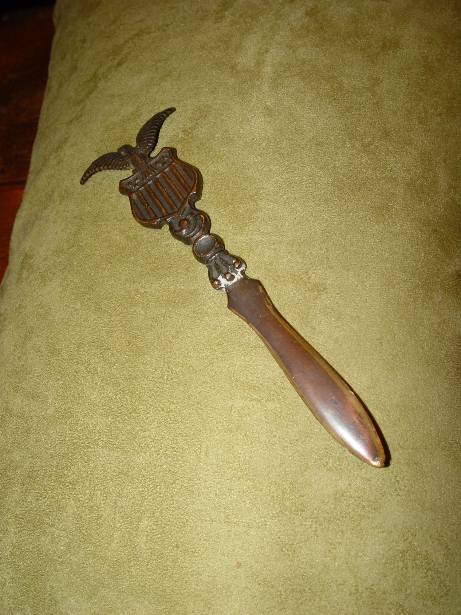 Seattle
                                        Pioneer Square Souvenir Bronze
                                        Letter Opener