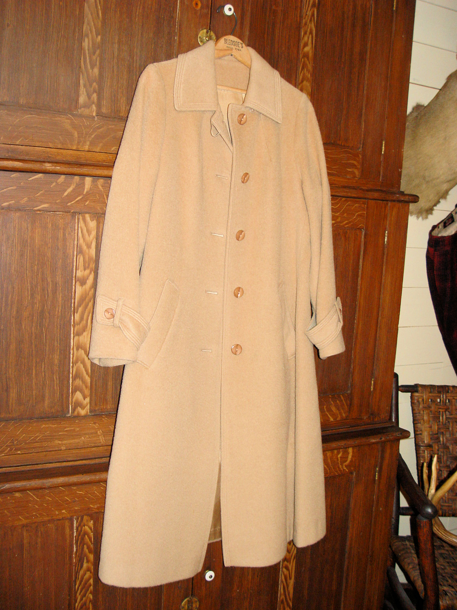 M. Liman
                        Co. Penguin Fashions Long Vintage 100% Pure Wool
                        Coat