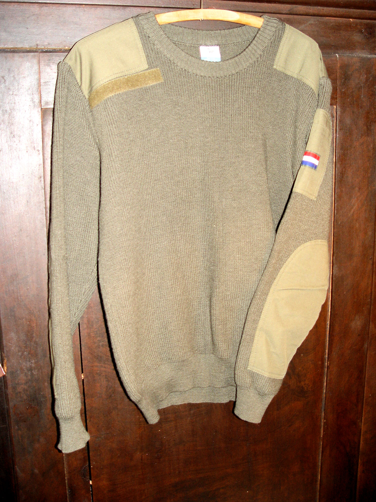 Vtg German
                        / Austrian Army Alpine Sweater Commando Jersey
                        Drk Green Pullover