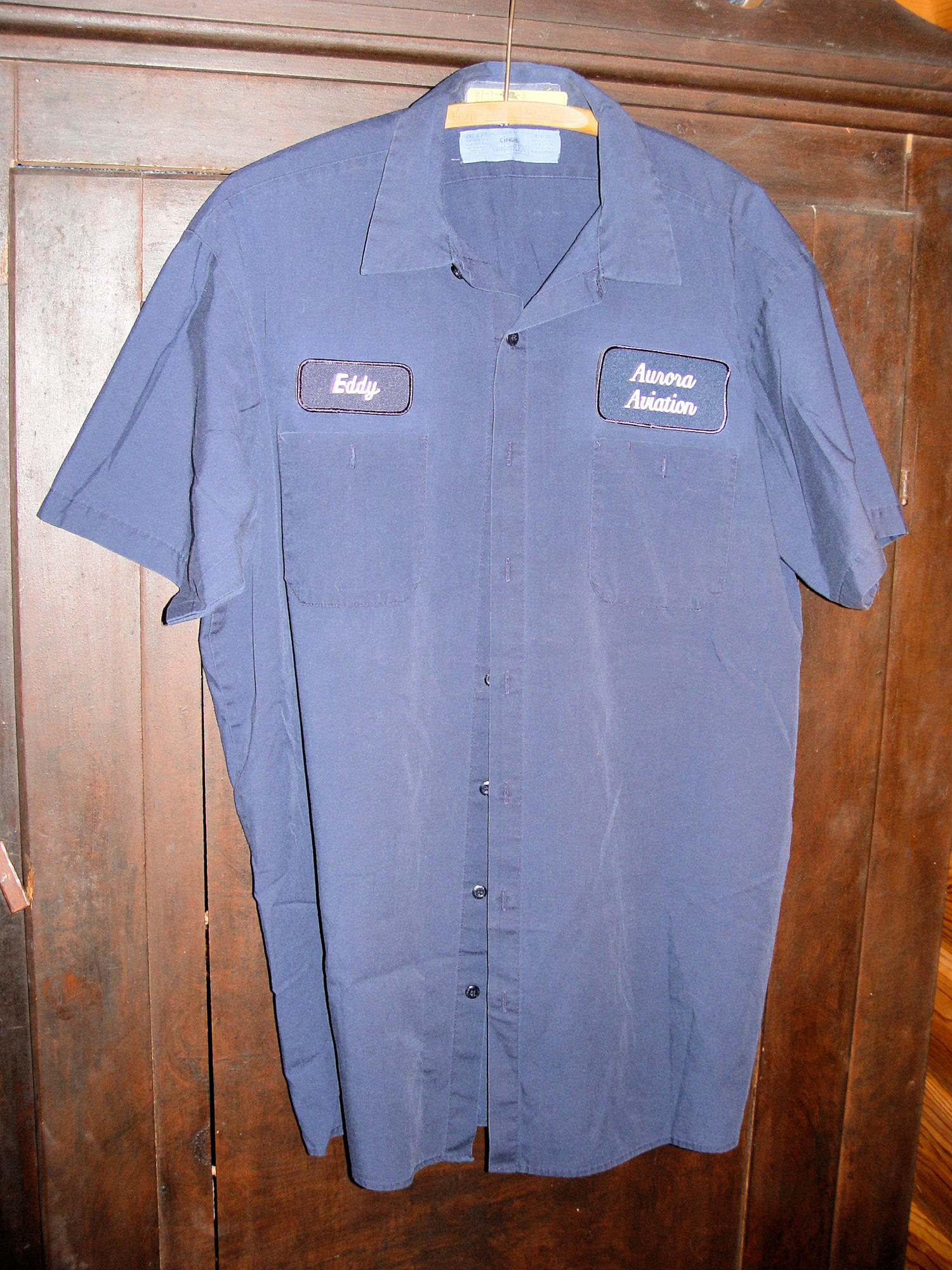 Original
                        Vintage Mechanics Work Shirt - Eddy - Hot Rat
                        Rod Shop Auto