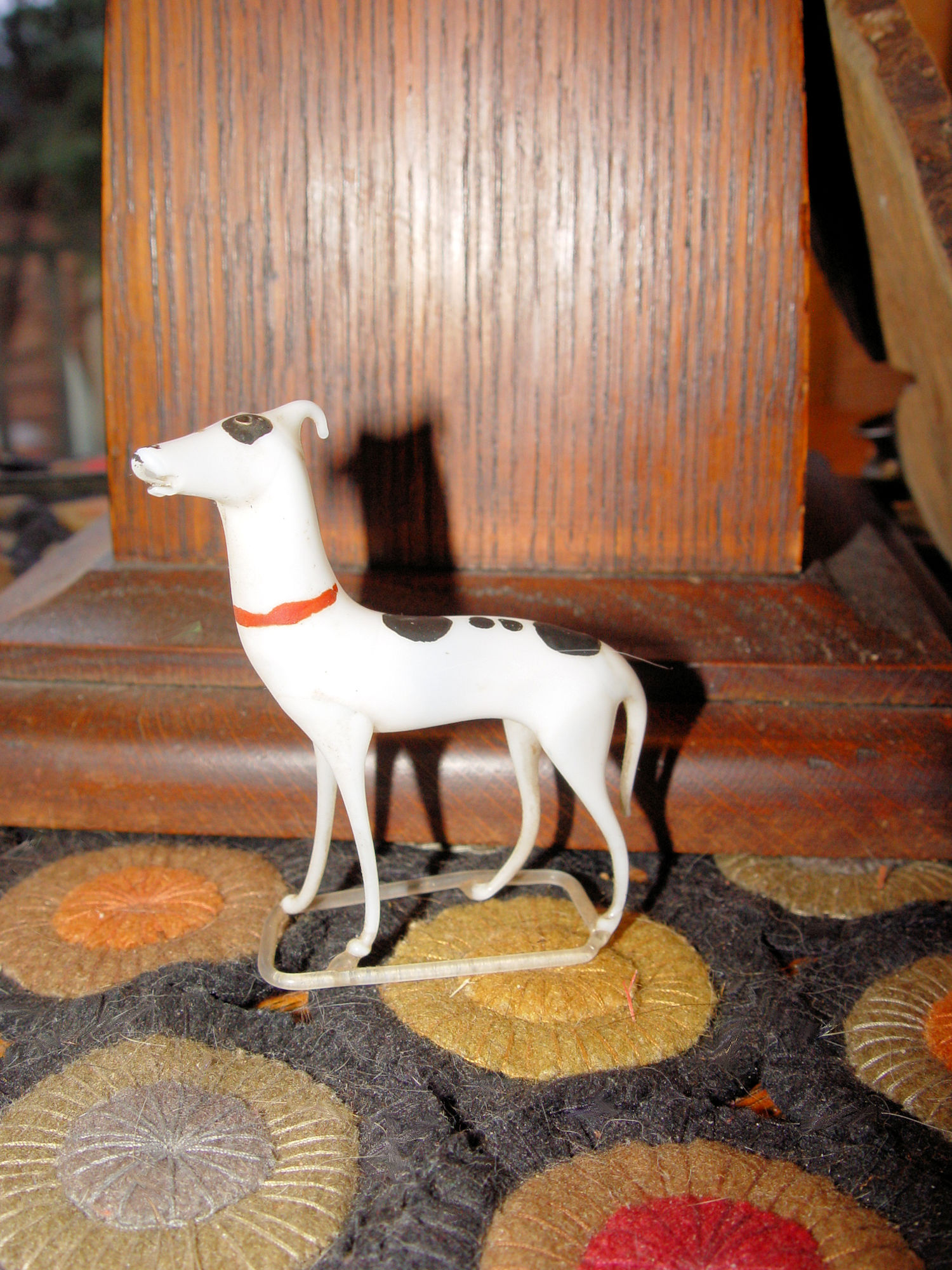 1920s Antique Bimini German
                                        Blown Glass Greyhound or Whippet
                                        Dog