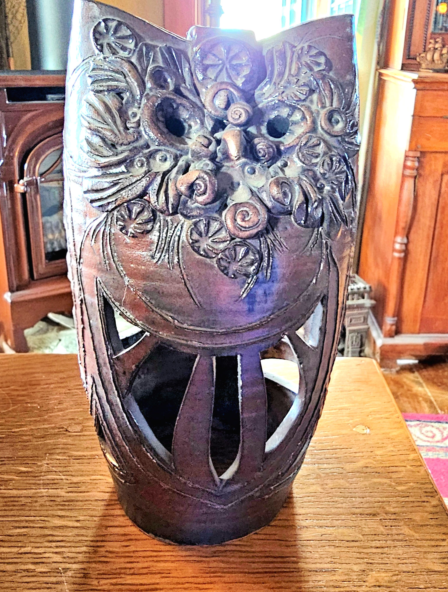 Stavangerflint Sera bowl
                                        and coffee cup, Folk pattern
                                        Inger Waage