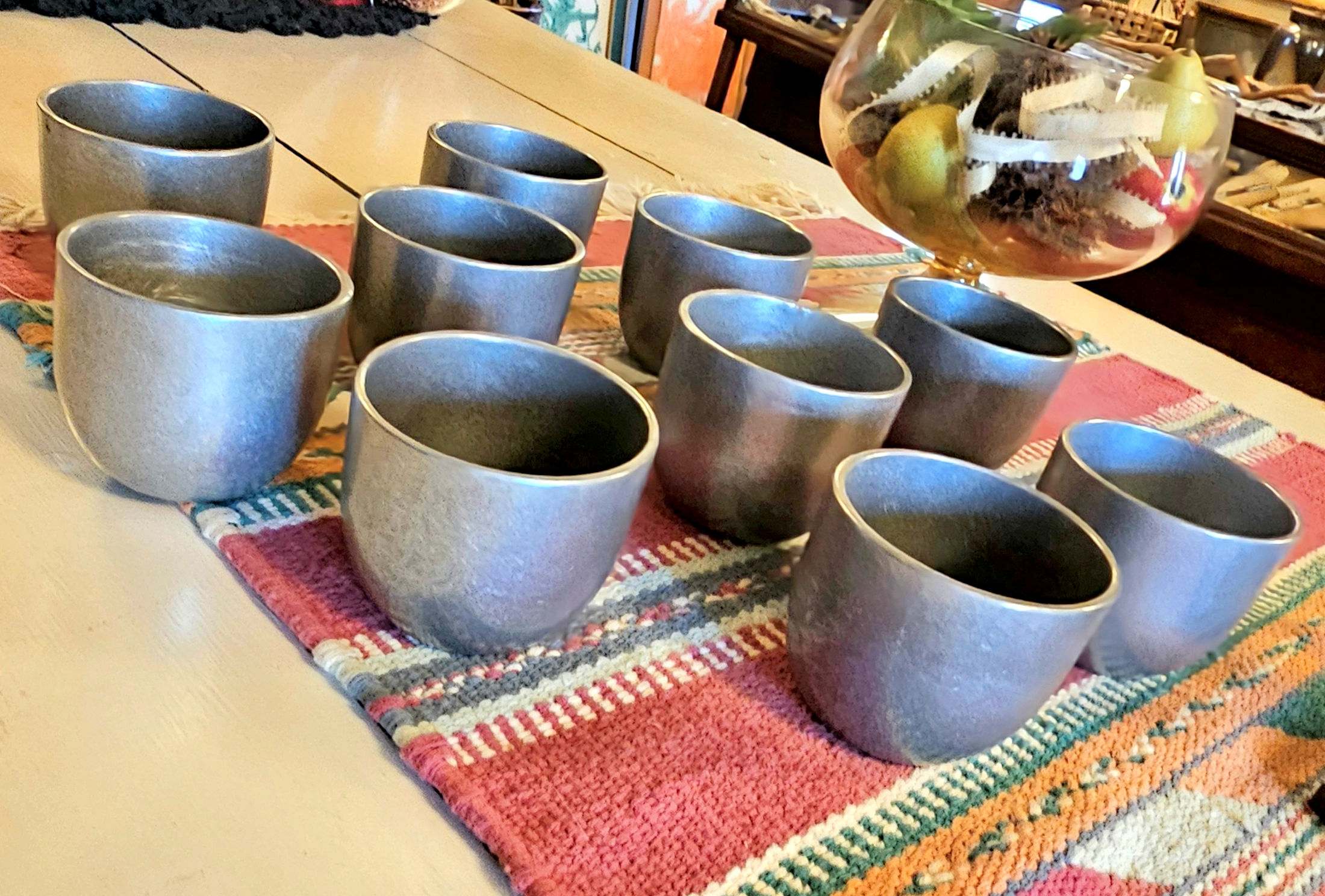 Set of 10 Jefferson Style Carson Casting Co
Statesmetal Pewter Cups