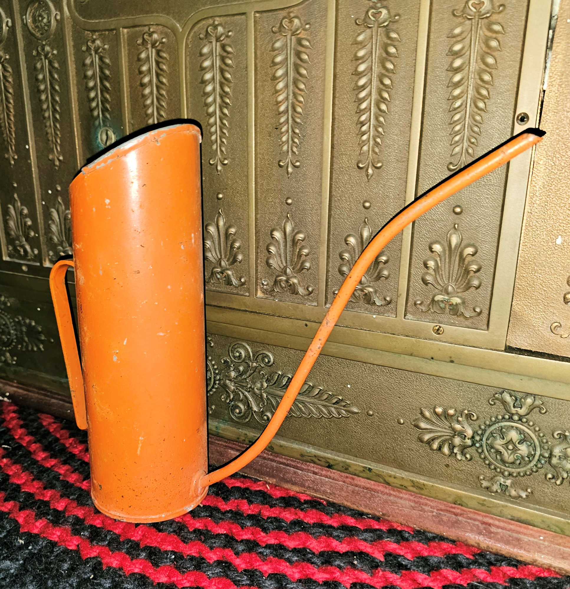 Vintage
                        Gunnar Ander MCM Watering Can Ystad Metall -
                        Swedish Design - Gardening