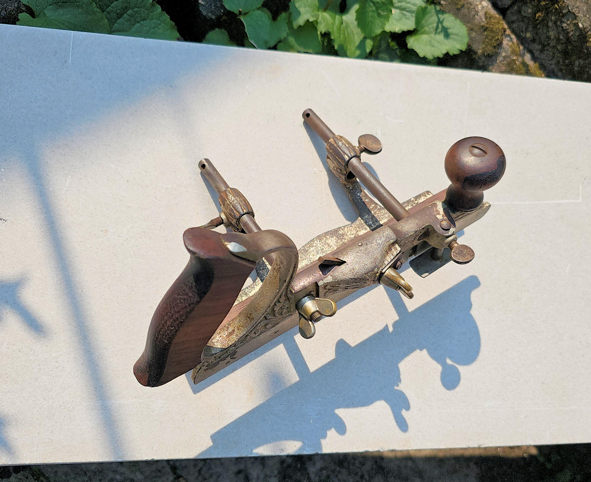 Late 19th c. Stanley No. 46 Skew Combination
Adjustable Dado Plow Plane