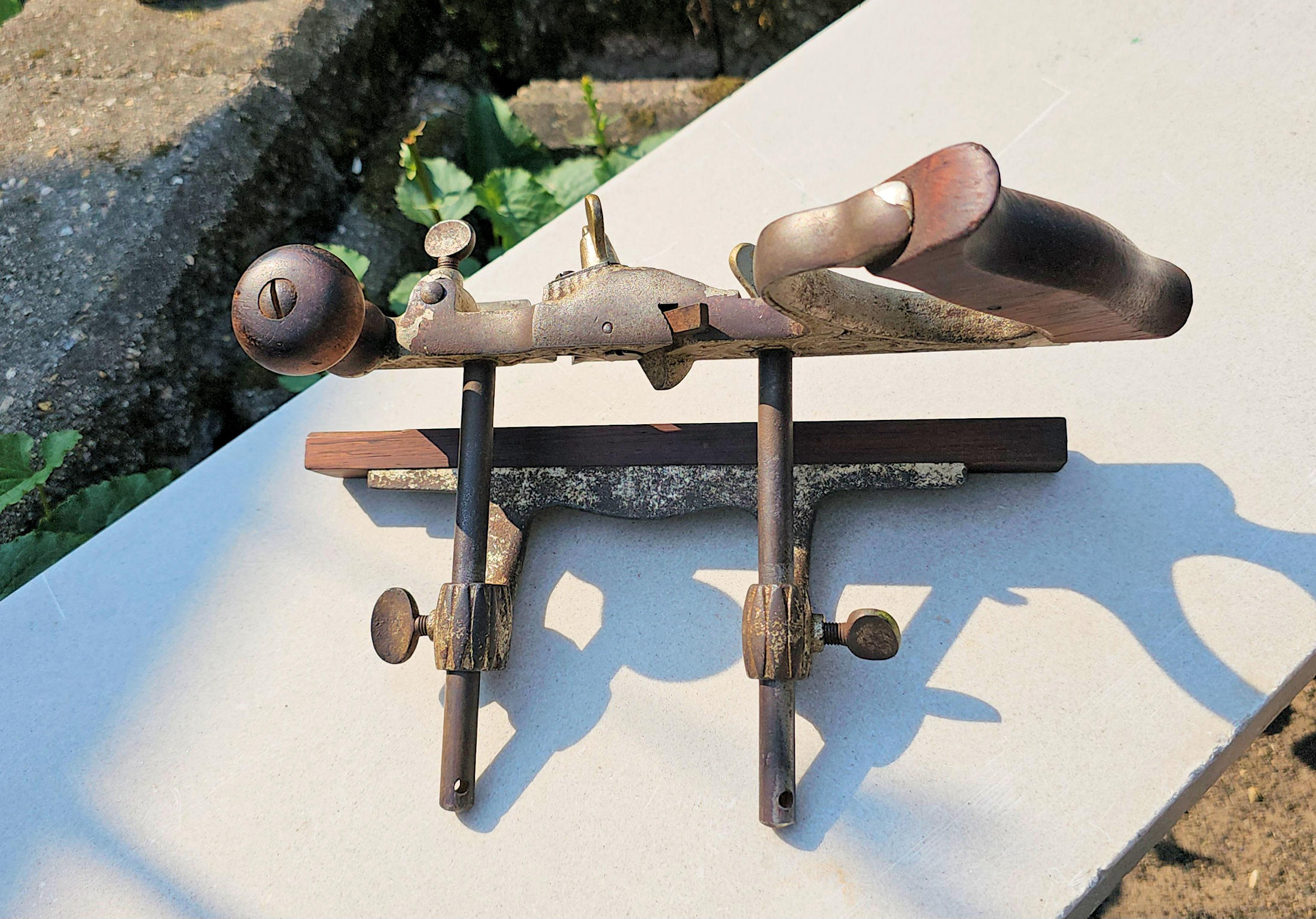 Late 19th c. Stanley No. 46 Skew Combination
Adjustable Dado Plow Plane
