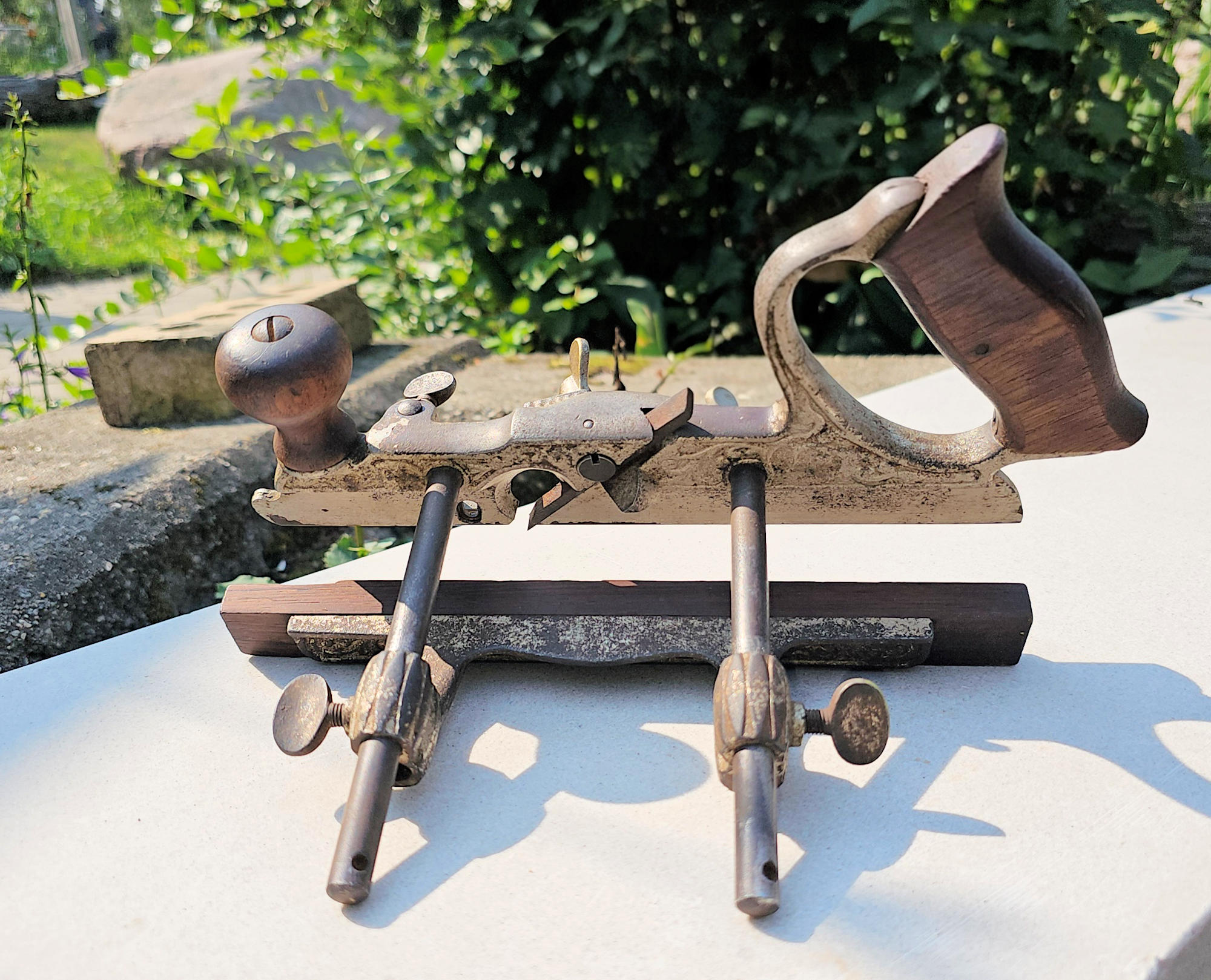 Late 19th c. Stanley No. 46 Skew Combination
Adjustable Dado Plow Plane