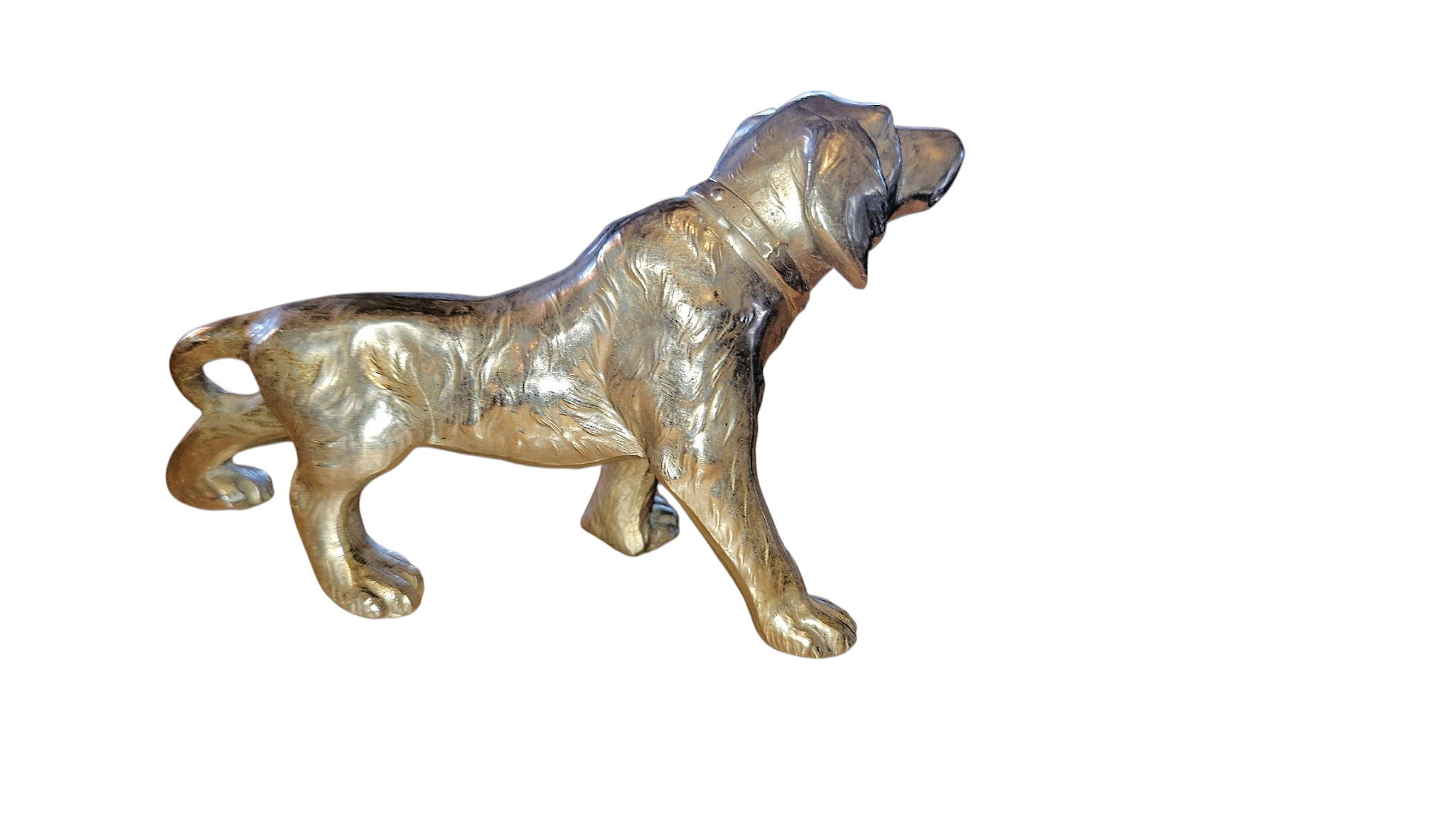 Vintage Made in Japan Metal Hunting Dog Figurine
Pointer Setter Hound Brass Tone 6.5"