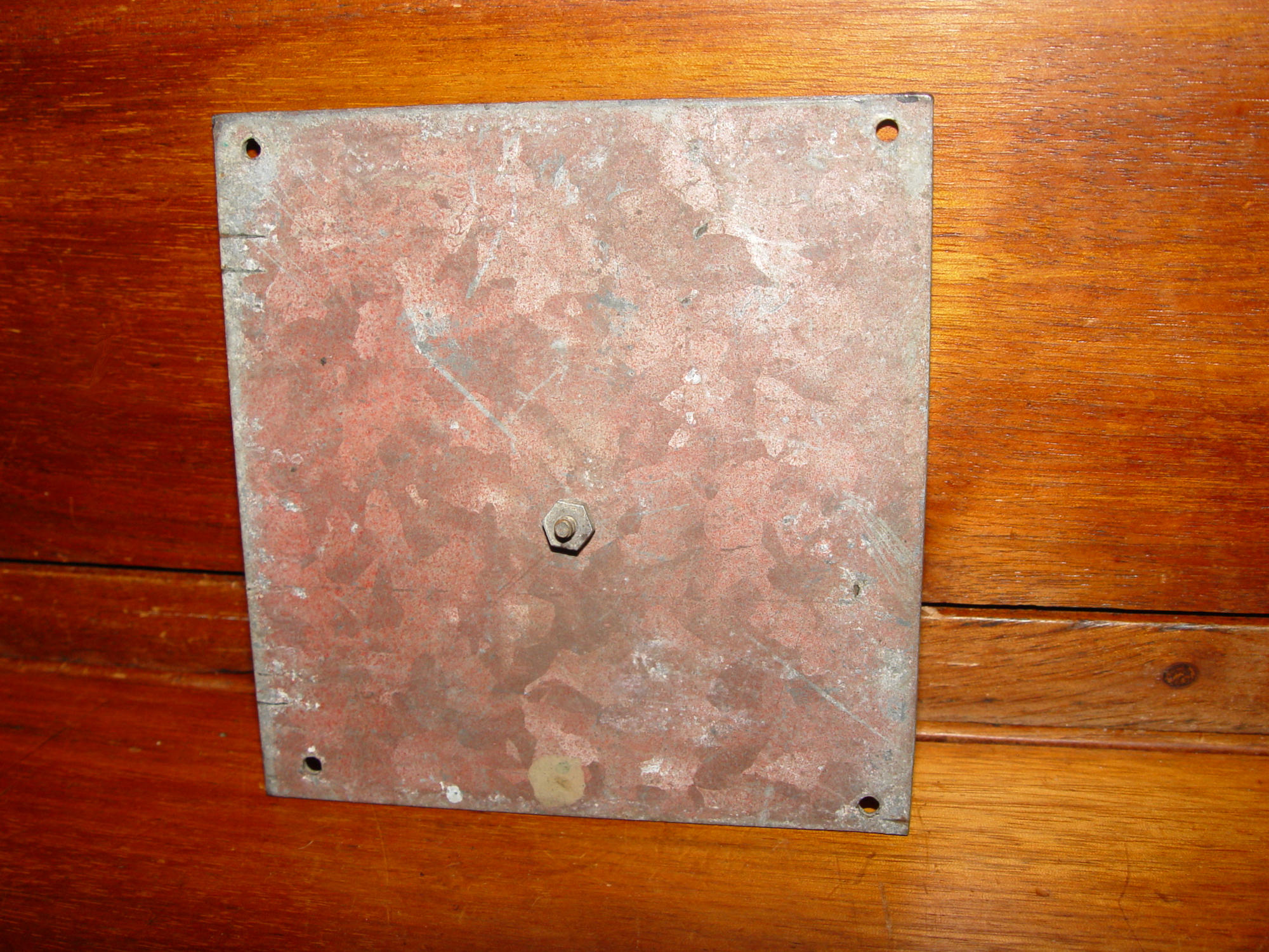 Antique 32nd Degree Scottish Rite Casket Plaque -
Grave Marker