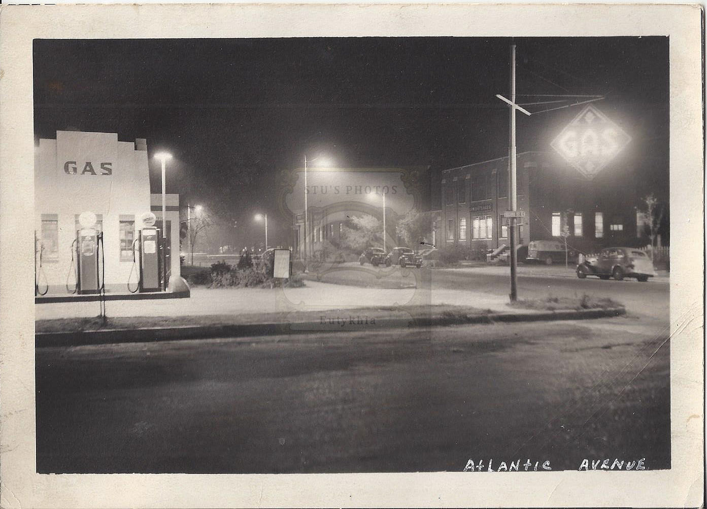 1930s Thief River Falls, MN
                                        Service Gas Station, Tank Truck
                                        CO-OP