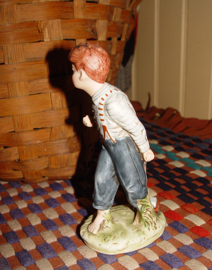 1973 Rockwell 'Redhead' Saturday Evening Post Figurine