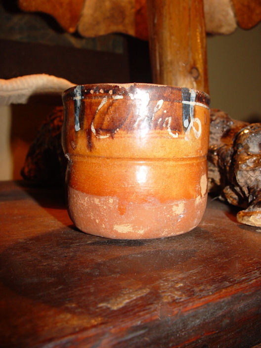 Vintage Mexican Redware
                                        Pottery Tlaquepaque Mug, Cup