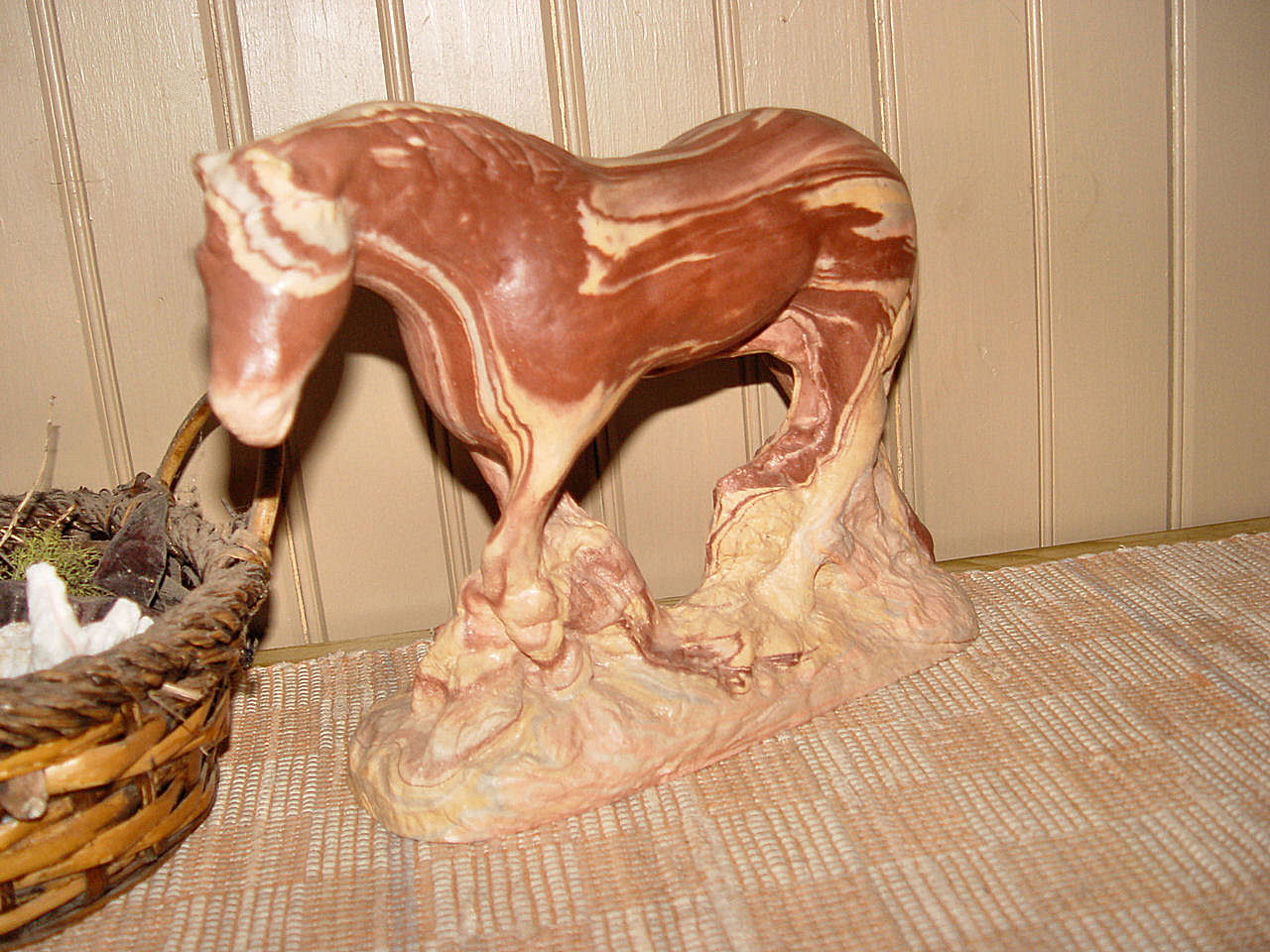 Early Marbled Pottery
                                        Western Horse Sculpture